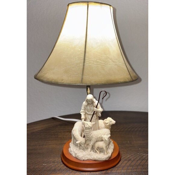 The Good Shepherd Lamp Henry Van Wolf Crystal Cathedral Ministries 2006 - Picture 1 of 10